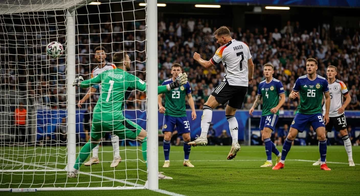 Niemcy pokonują Irlandię Północną 1:0 w kwalifikacjach do MŚ 2026