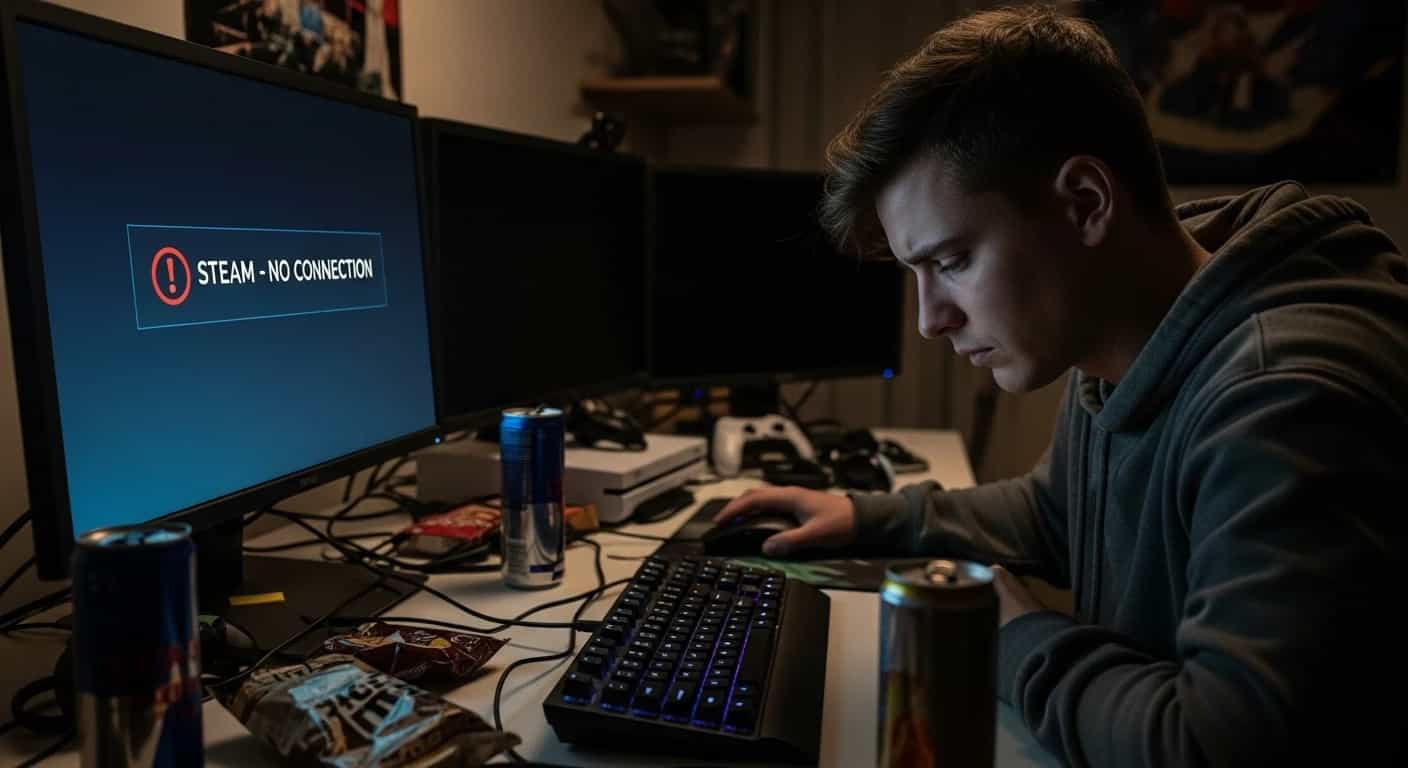 Masowa awaria Steam sparaliżowała graczy na całym świecie