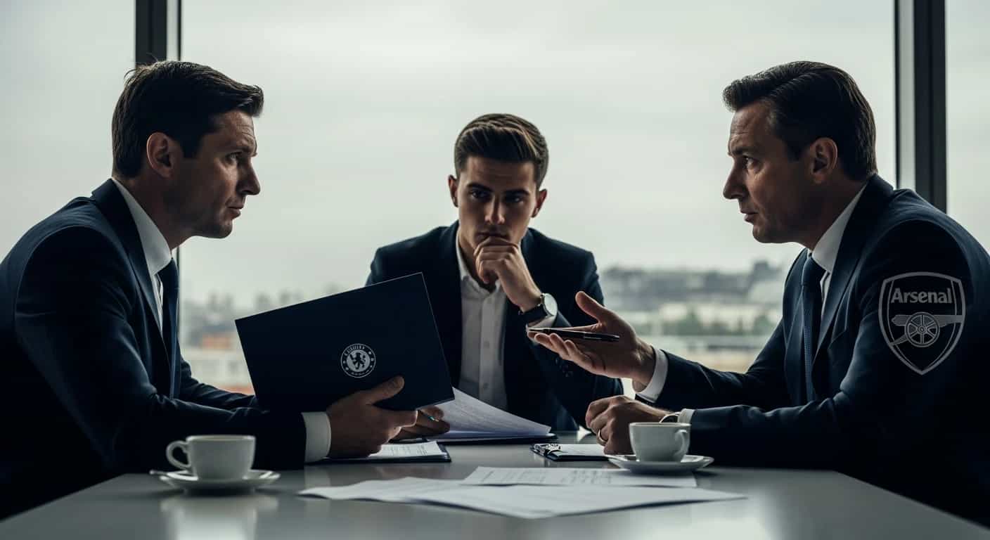 Chelsea wyprzedza Arsenal w walce o młodego napastnika z Marseille