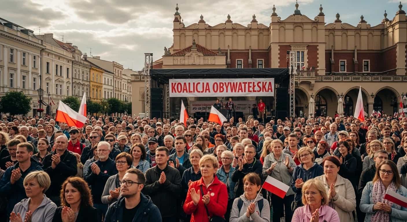 Koalicja Obywatelska przełamuje barierę 30 procent i odzyskuje prowadzenie w sondażach