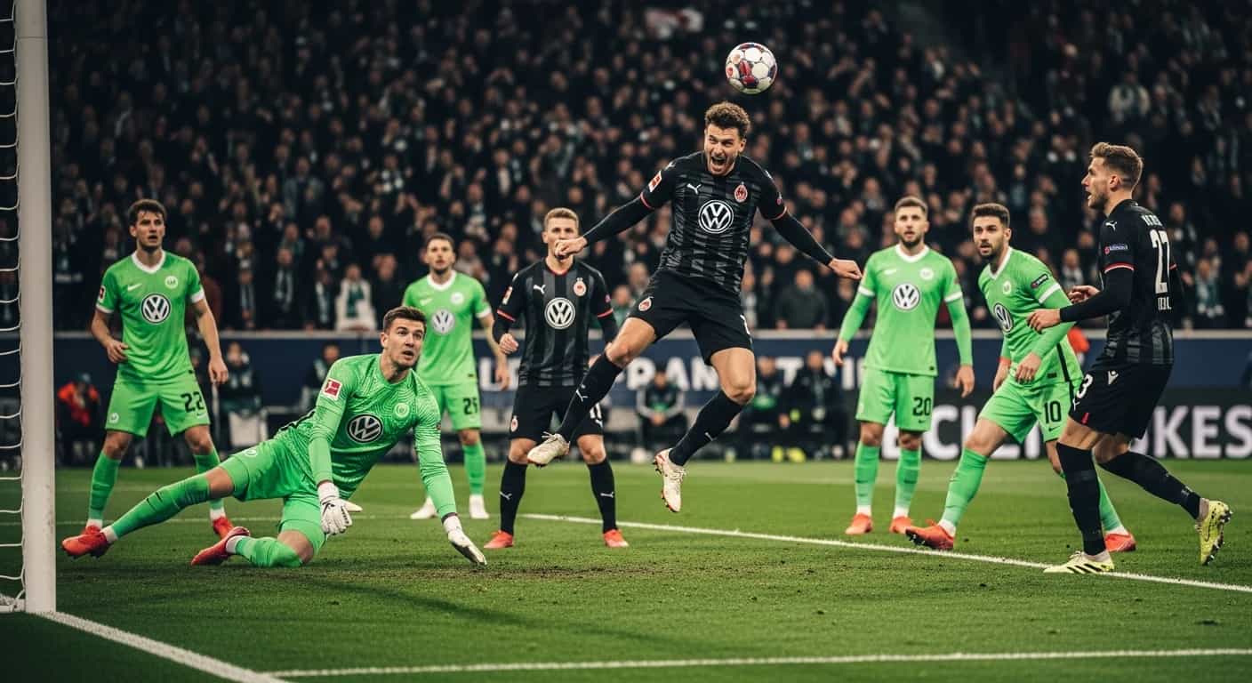 Köln pokonuje Wolfsburg 1:0 w kluczowym meczu Bundesligi