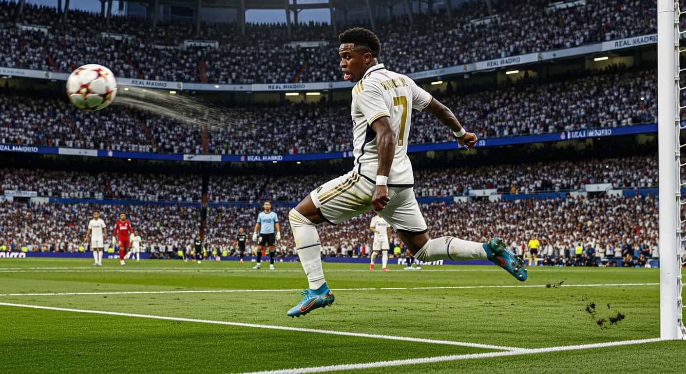 Real Madryt pokonał Rayo Vallecano 1-0 bramką Viniciusa w 18. minucie