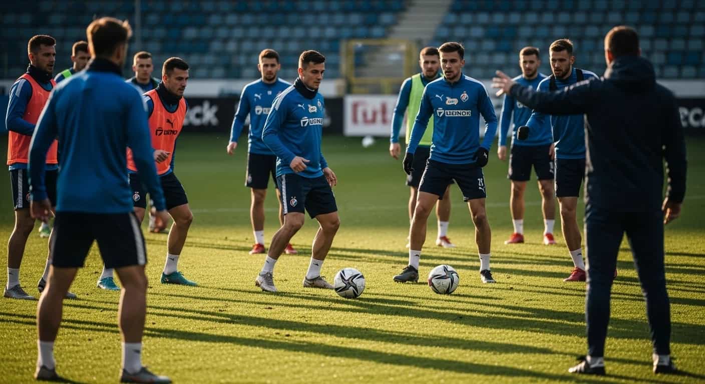 Lech Poznań przygotowuje się do starcia z Pogonią Szczecin w 12. kolejce Ekstraklasy