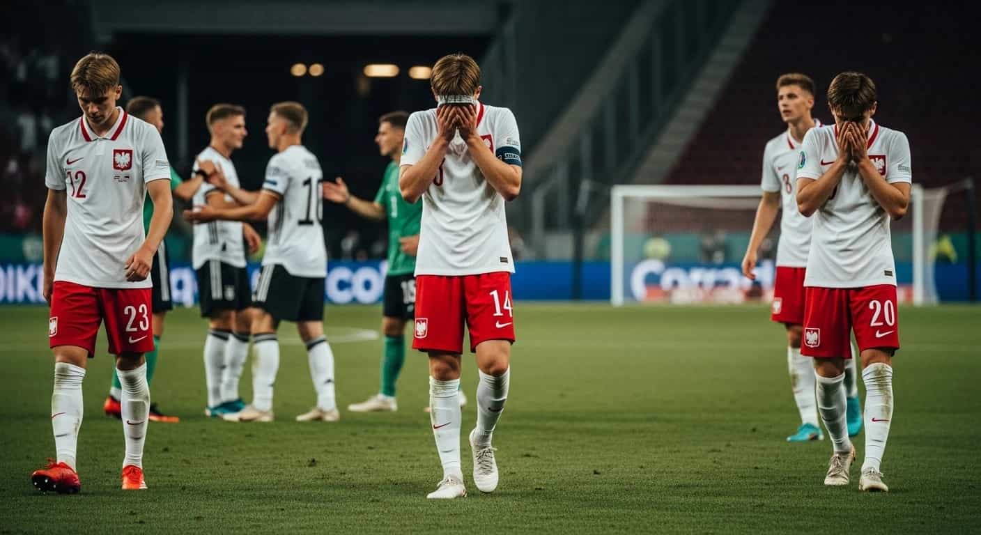 Młoda reprezentacja Polski przegrywa z Niemcami w eliminacjach do Euro U-17