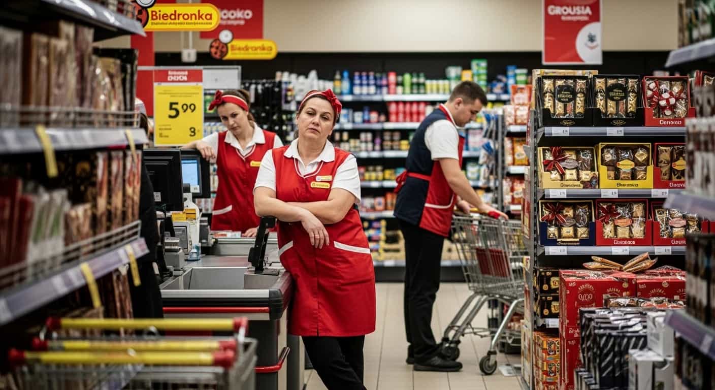 Biedronka wydłuża godziny otwarcia przed świętami - pracownicy wyrażają sprzeciw wobec nowych zasad