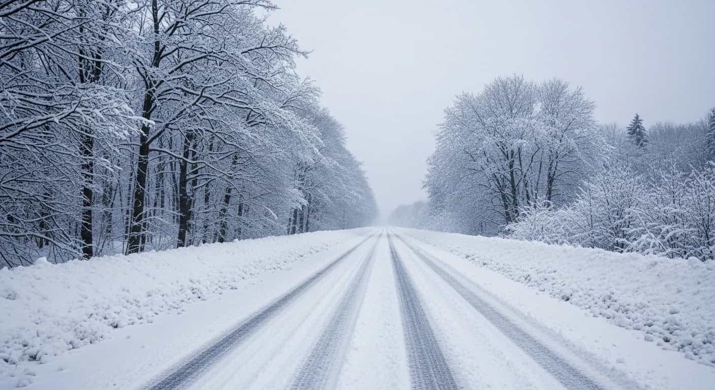 IMGW ostrzega przed intensywnymi opadami śniegu - na Pomorzu może spaść do 60 cm białego puchu
