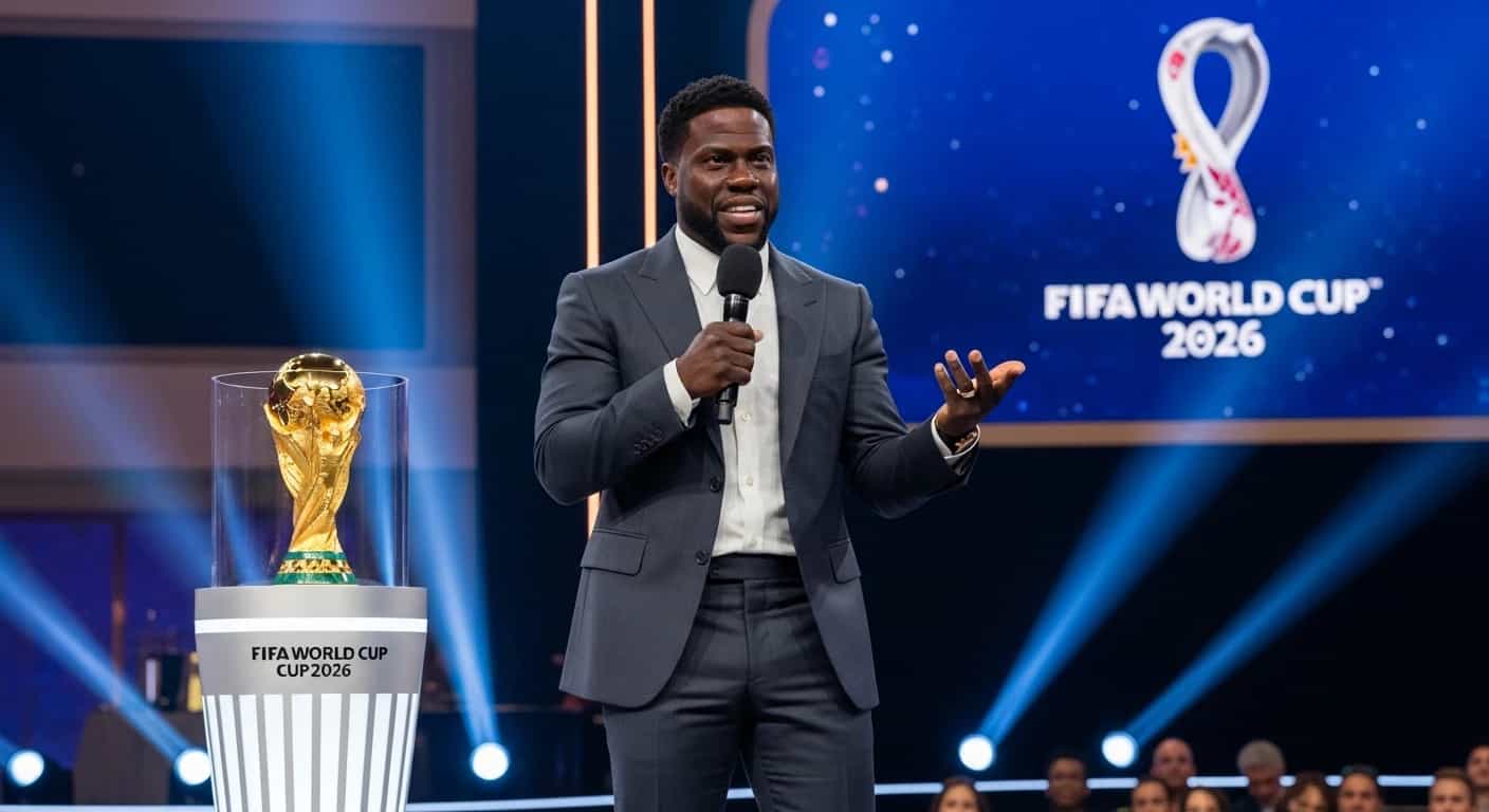 Kevin Hart prowadzi losowanie Mistrzostw Świata 2026 - komik znów żartuje ze swojego wzrostu