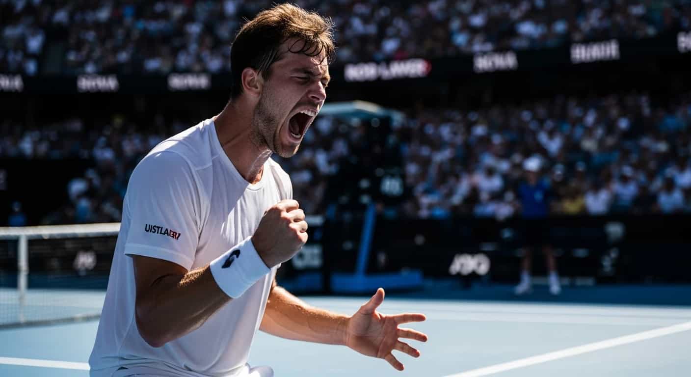 Ben Shelton awansuje do ćwierćfinału Australian Open po dramatycznym zwycięstwie nad Casperem Ruudem