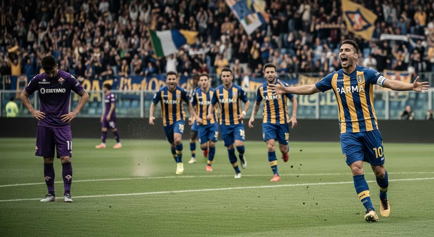 Parma pokonuje Fiorentinę 1-0 w 17. kolejce Serie A