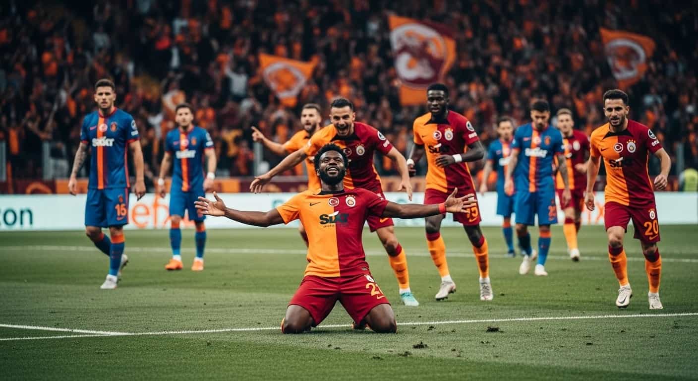 Galatasaray pokonuje Başakşehir 1-0 dzięki golowi Sane w pierwszej połowie
