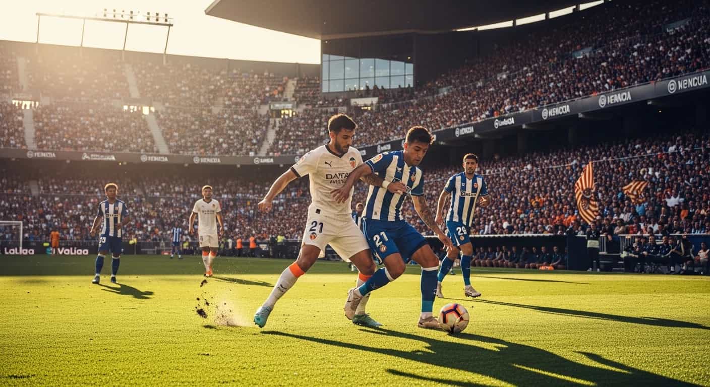 Valencia zmierzy się z Espanyolem w kluczowym meczu 21. kolejki La Liga