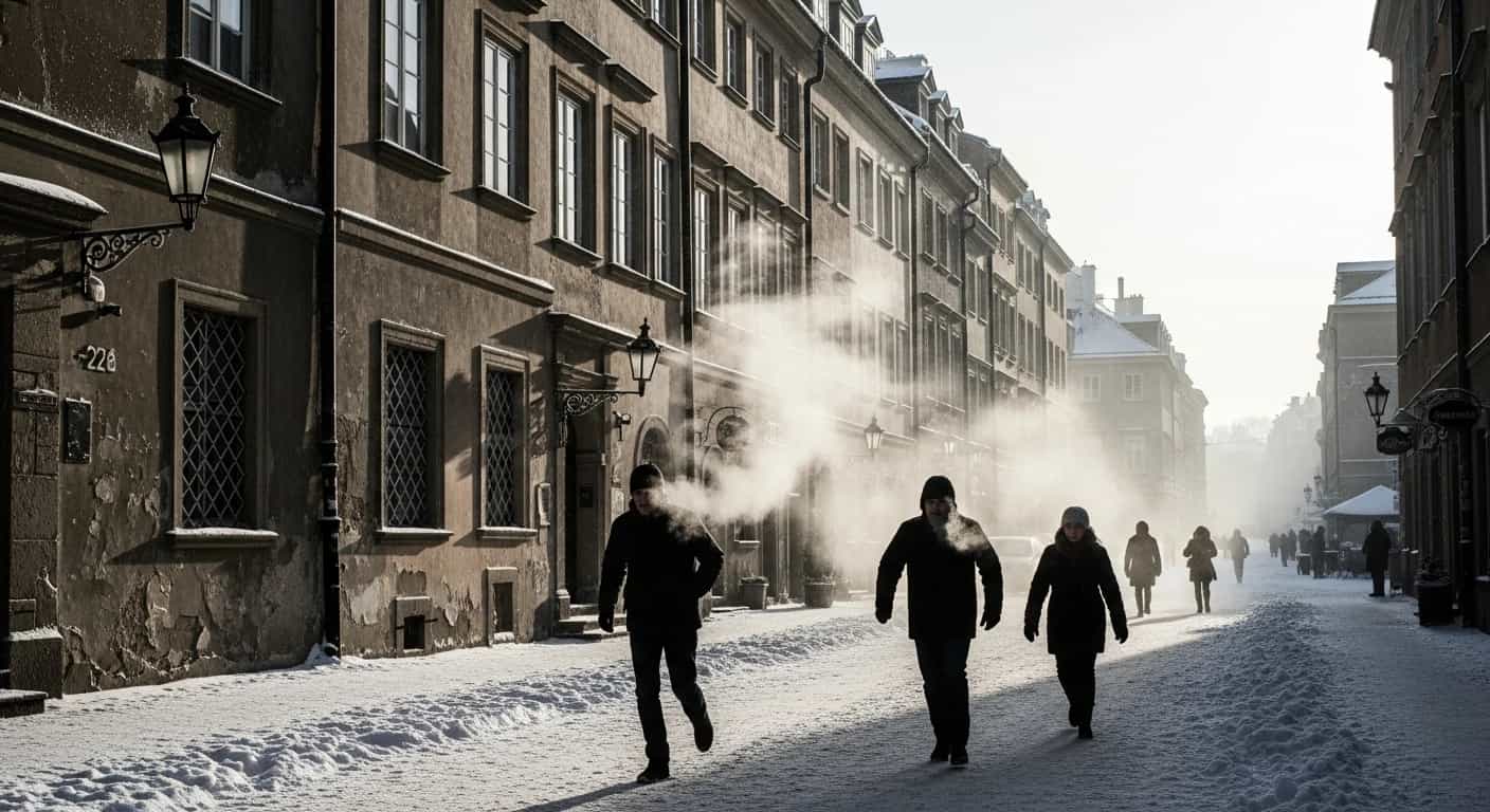 Rekordowe mrozy w Warszawie - temperatura spadnie do minus 22 stopni