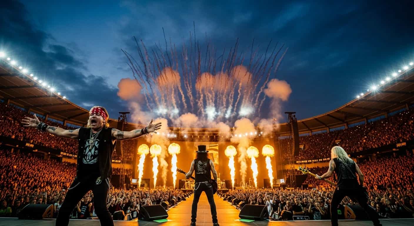 Guns N' Roses ogłaszają dwa koncerty w Polsce na rok 2026