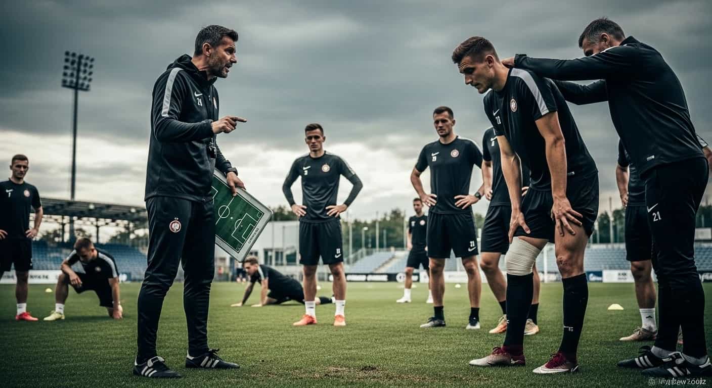 Widzew Łódź przygotowuje się do starcia z Radomiakiem - nowy trener i problemy kadrowe