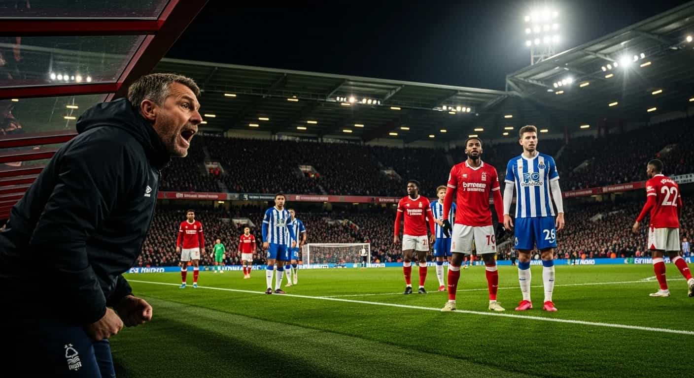 Nottingham Forest z nowym trenerem podejmuje Porto w Lidze Europy