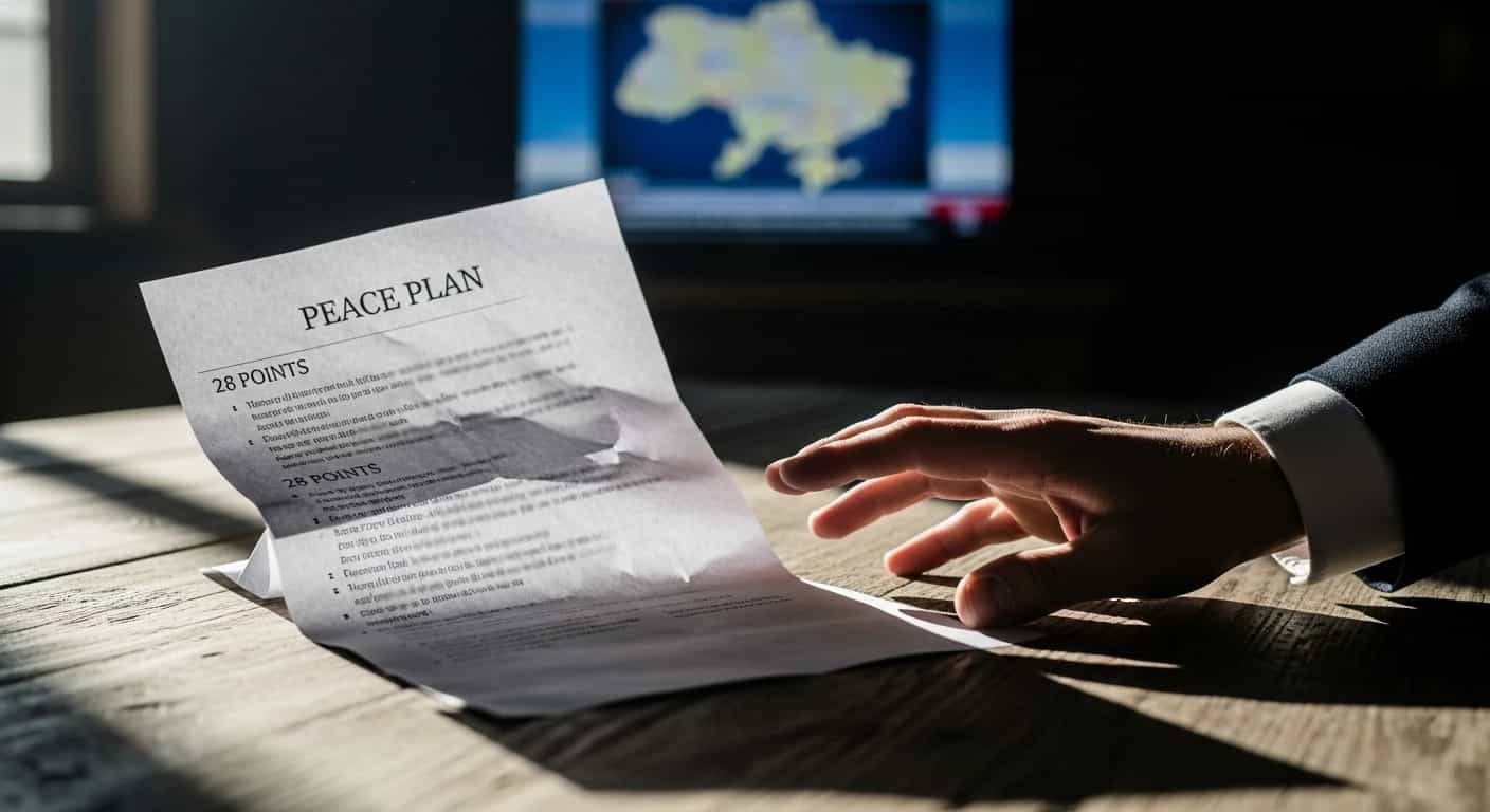 Plan pokojowy Trumpa dla Ukrainy - 28 punktów z ultimatum do czwartku
