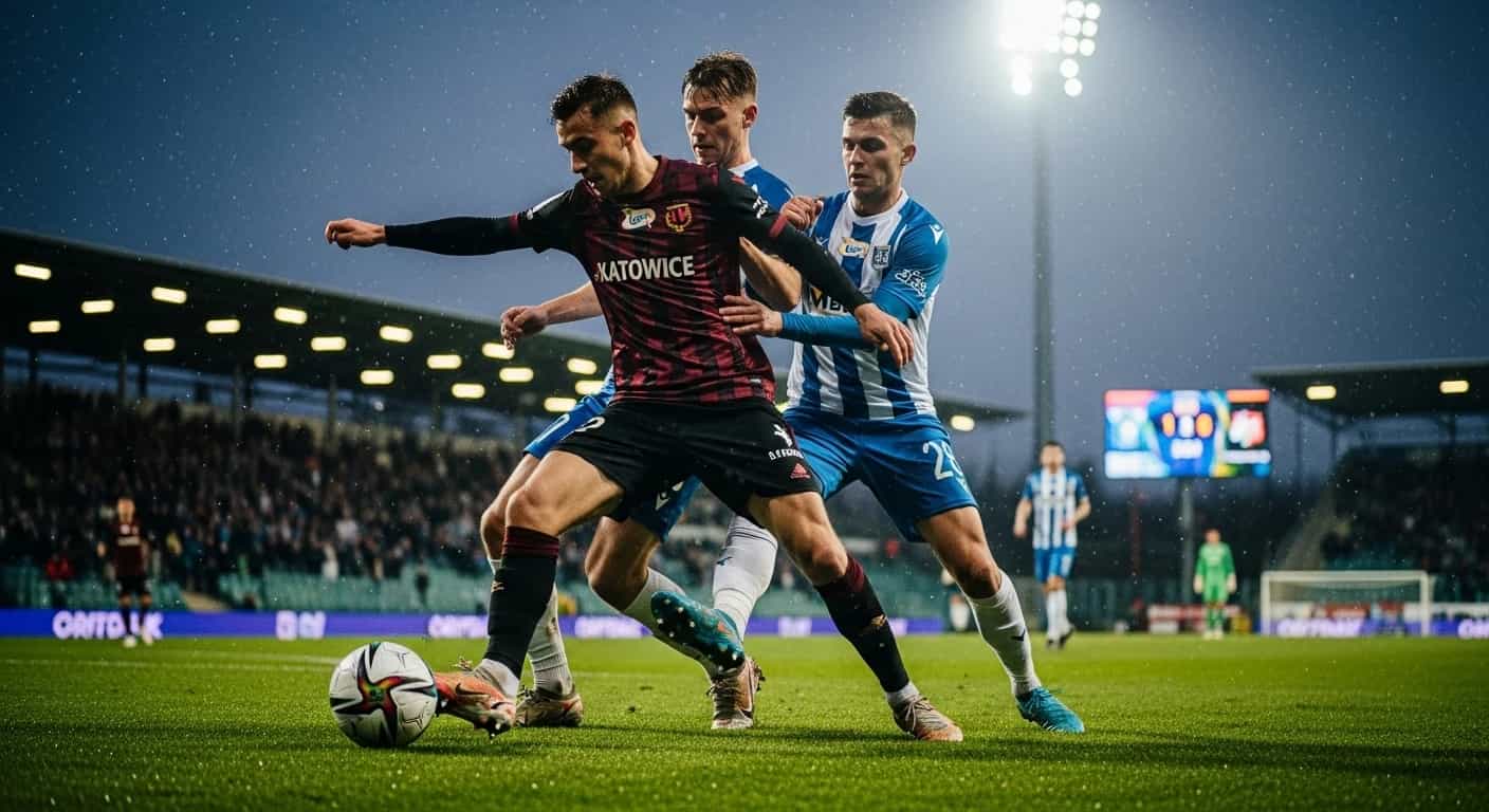 GKS Katowice mierzy się z Lechem Poznań w kluczowym starciu 11. kolejki Ekstraklasy