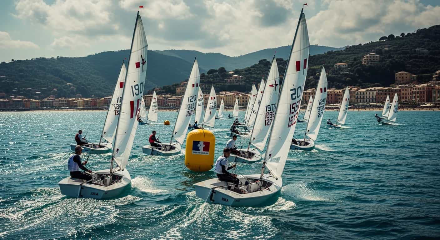 Andora staje się stolicą żeglarstwa włoskiego - międzynarodowe regaty ILCA przyciągają zawodników z całej Europy