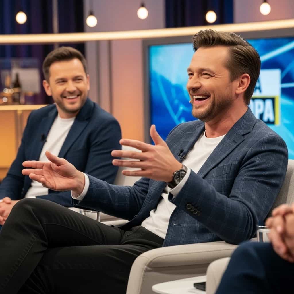 Bartłomiej Topa rozbawił widzów komentarzem o Polsce w programie Kuby Wojewódzkiego