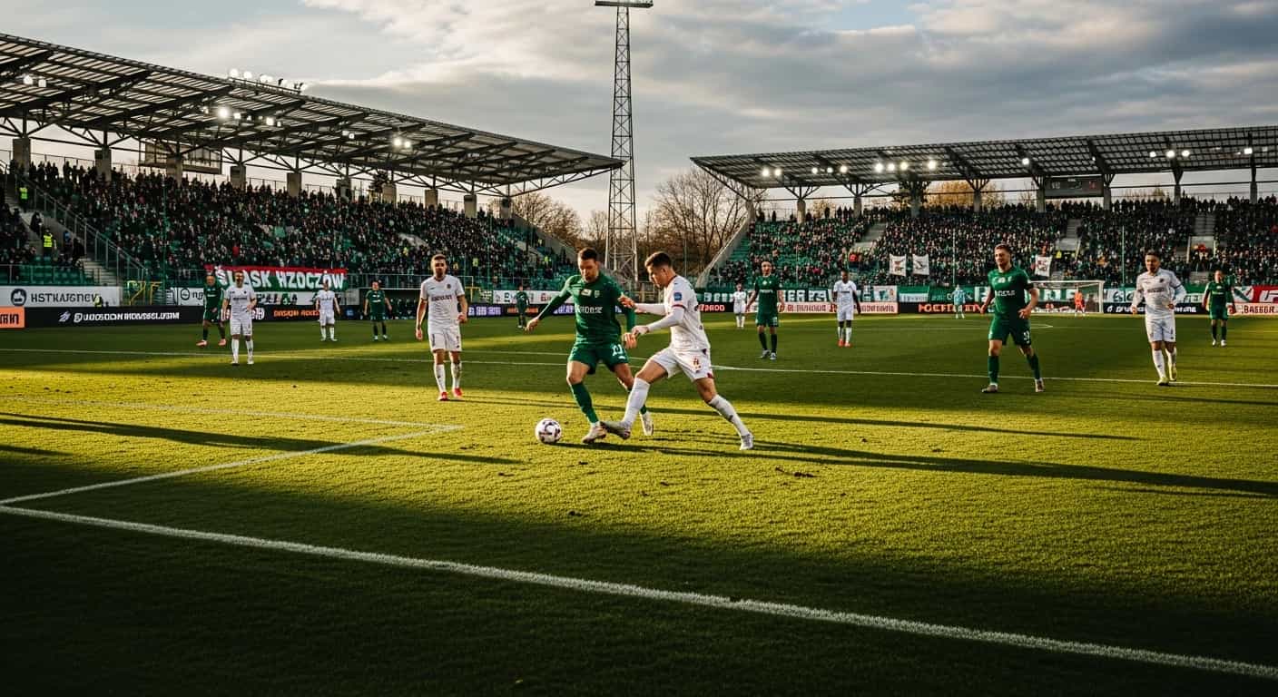 Śląsk Wrocław remisuje ze Stalą Rzeszów w kluczowym meczu 19. kolejki Betclic 1. Ligi