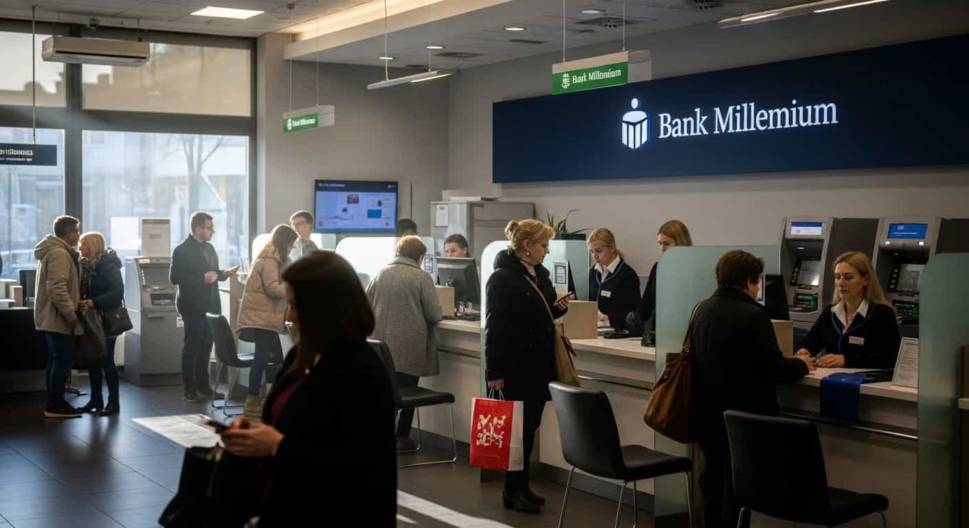 Bank Millennium przywrócił działanie systemów po porannej awarii przed świętami Bożego Narodzenia