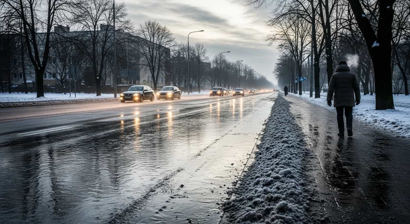 Gołoledź w Szczecinie - ostrzeżenia IMGW i zalecenia dla mieszkańców