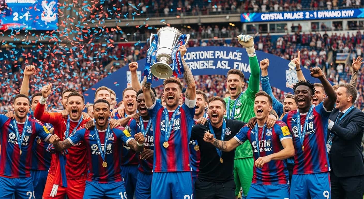 Crystal Palace triumfuje w Lidze Konferencji - historyczne zwycięstwo nad Dynamem Kijów