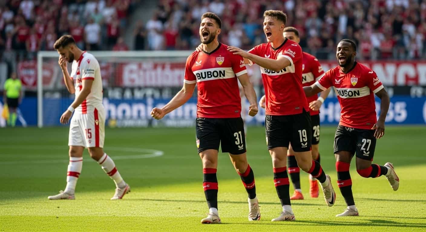 VfB Stuttgart pokonuje Mainz 05 w dramatycznym meczu Bundesligi