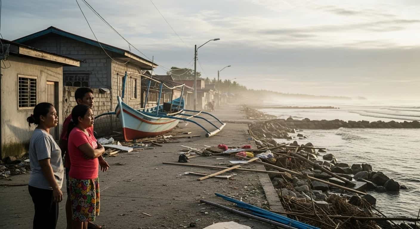 Silne trzęsienie ziemi o magnitudzie 7,5 uderzyło w południowe Filipiny - wydano ostrzeżenie przed tsunami
