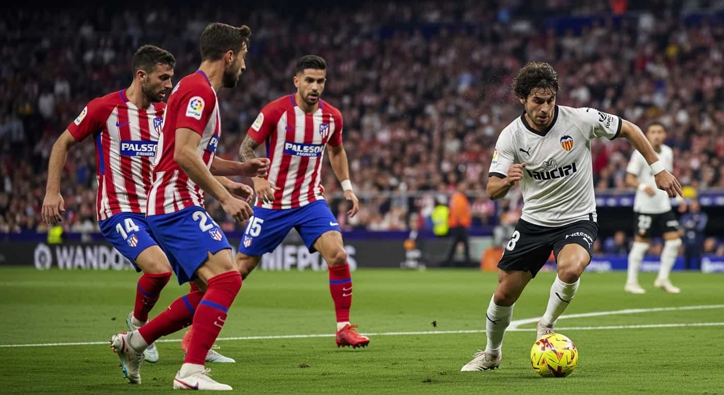 Atletico Madryt podejmie Valencię w kluczowym meczu La Liga - gospodarze faworytem do zwycięstwa