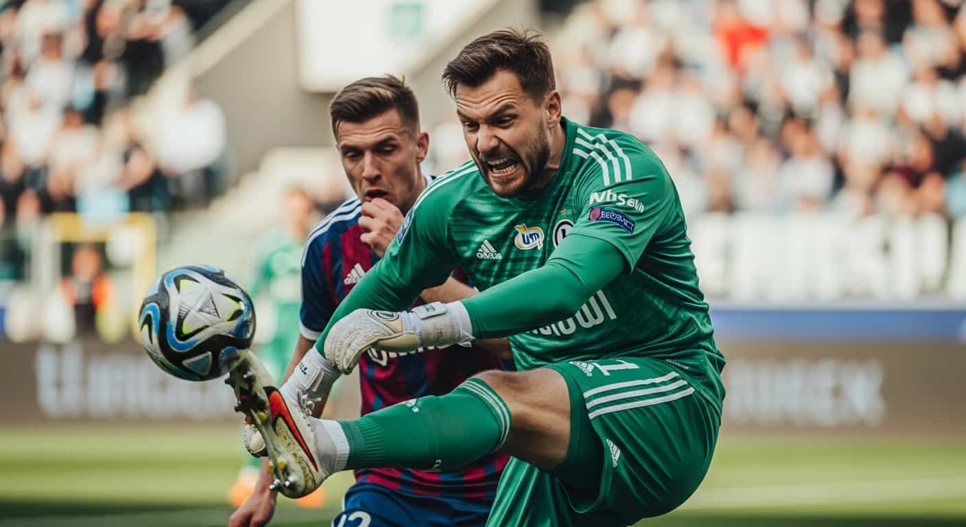 Skandalista z Rumunii nowym bramkarzem Legii. Kopnął w twarz gwiazdę reprezentacji