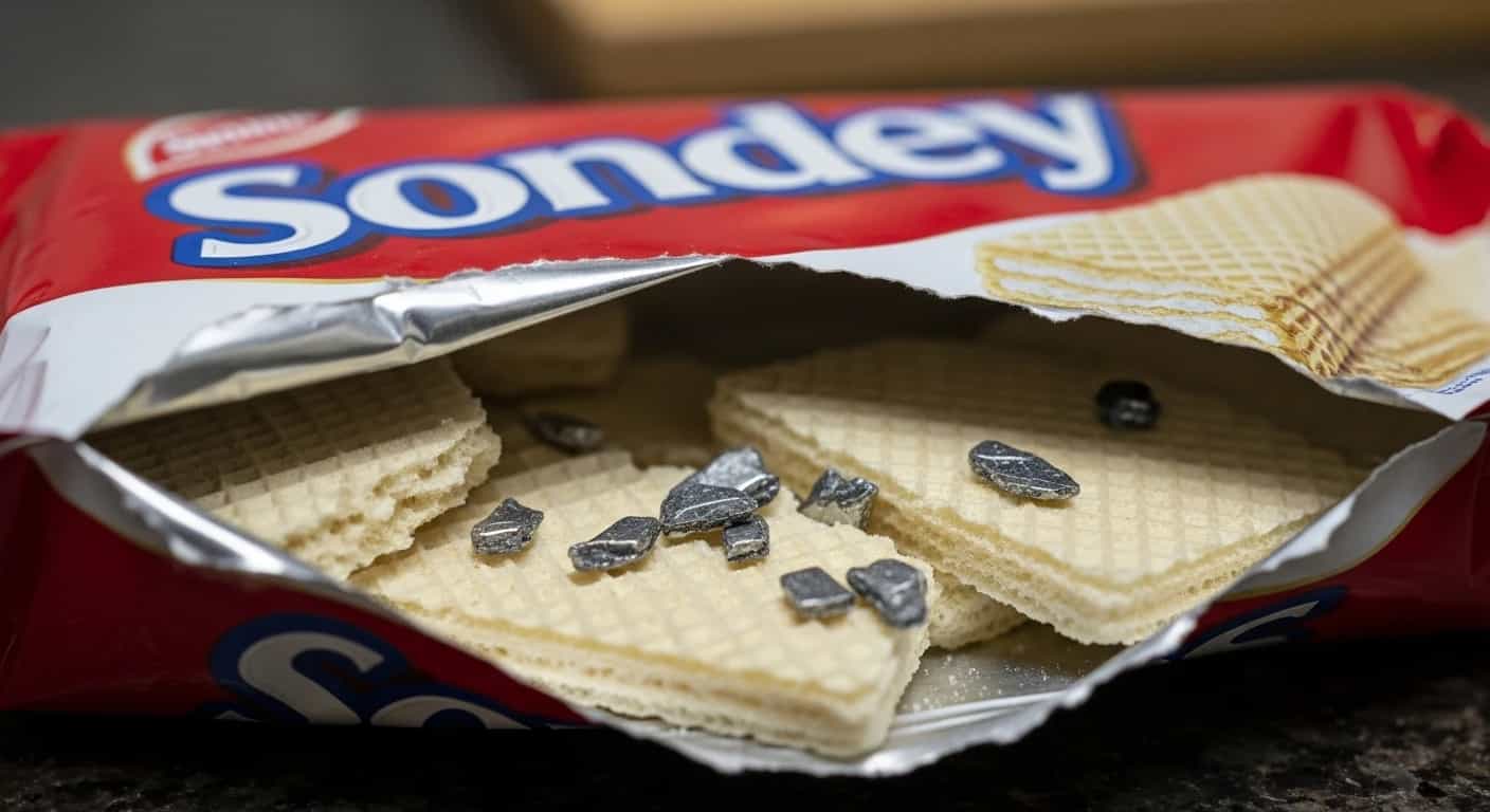 Lidl wycofuje wafle Sondey z powodu podejrzenia obecności metalicznych ciał obcych