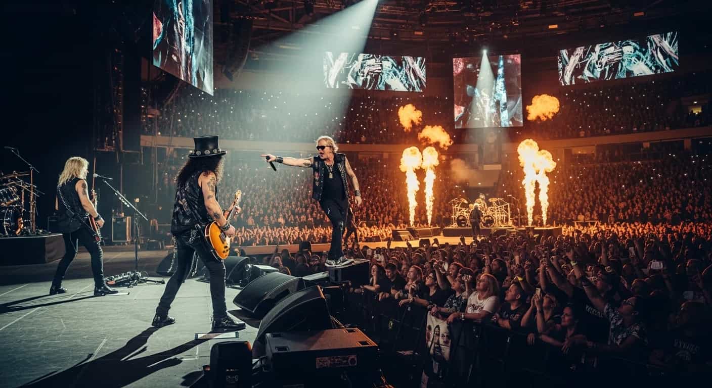 Guns N' Roses powracają do Polski w 2026 roku z dwoma koncertami w Gliwicach
