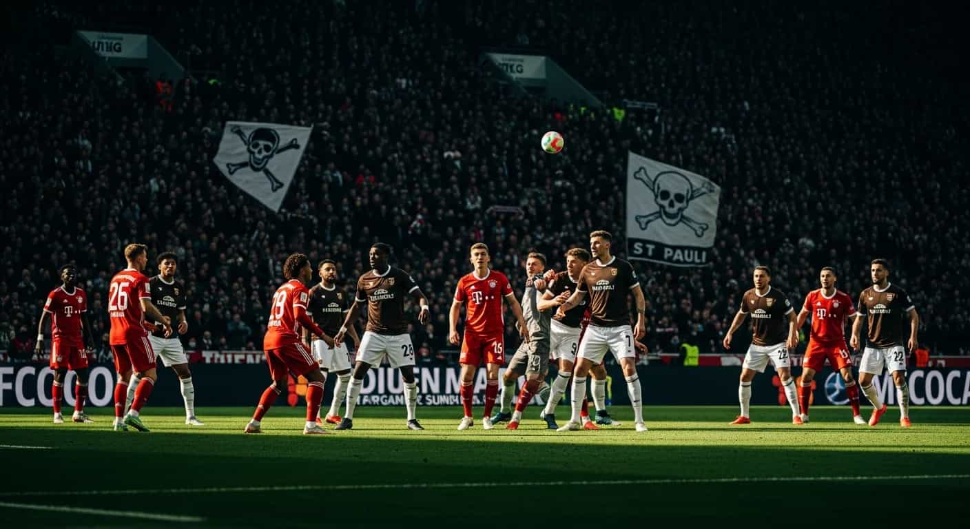 Bayern Monachium remisuje z St. Pauli po dramatycznym meczu w Bundeslidze