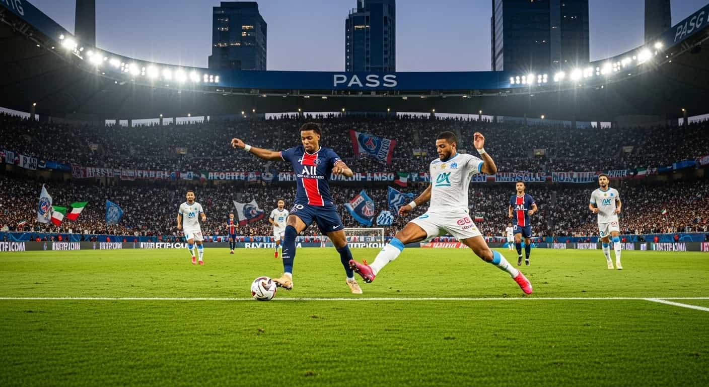 PSG kontra Olympique Marseille w Trophée des Champions 2026 w Kuwejcie