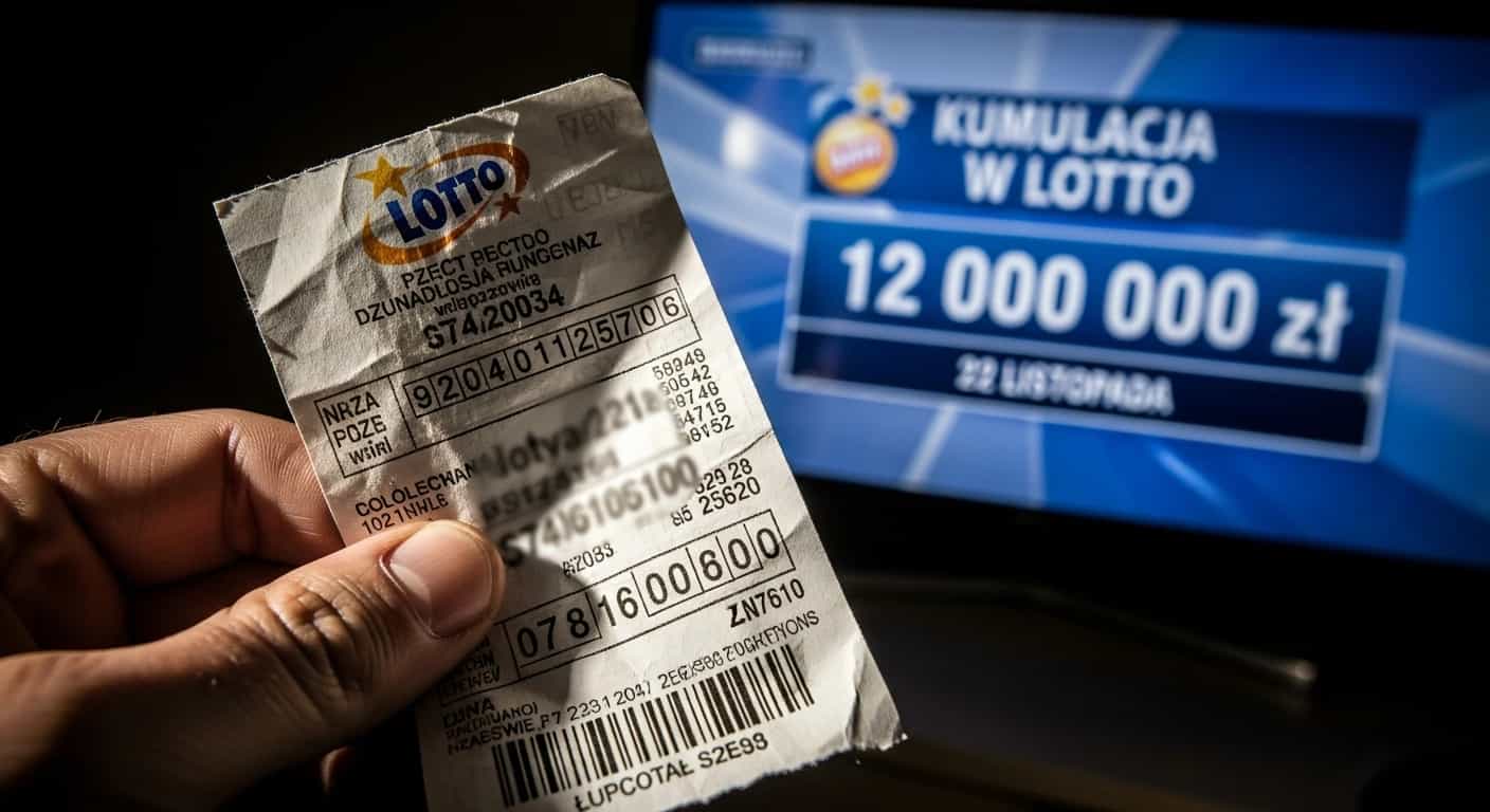 Kumulacja w Lotto rośnie do 12 milionów złotych po losowaniu z 22 listopada