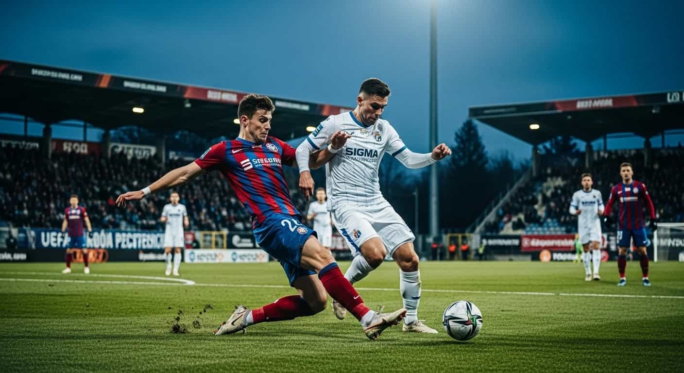 Raków Częstochowa remisuje z Sigmą Ołomuniec w Lidze Konferencji Europy