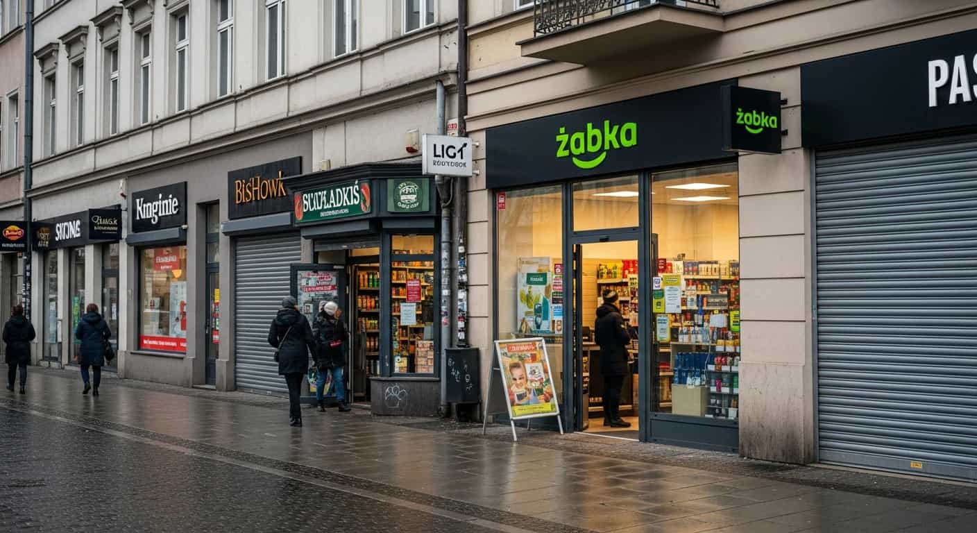 Niedziela 23 listopada 2025 z zakazem handlu - sklepy zamknięte, wyjątki tylko dla Żabki i małych placówek