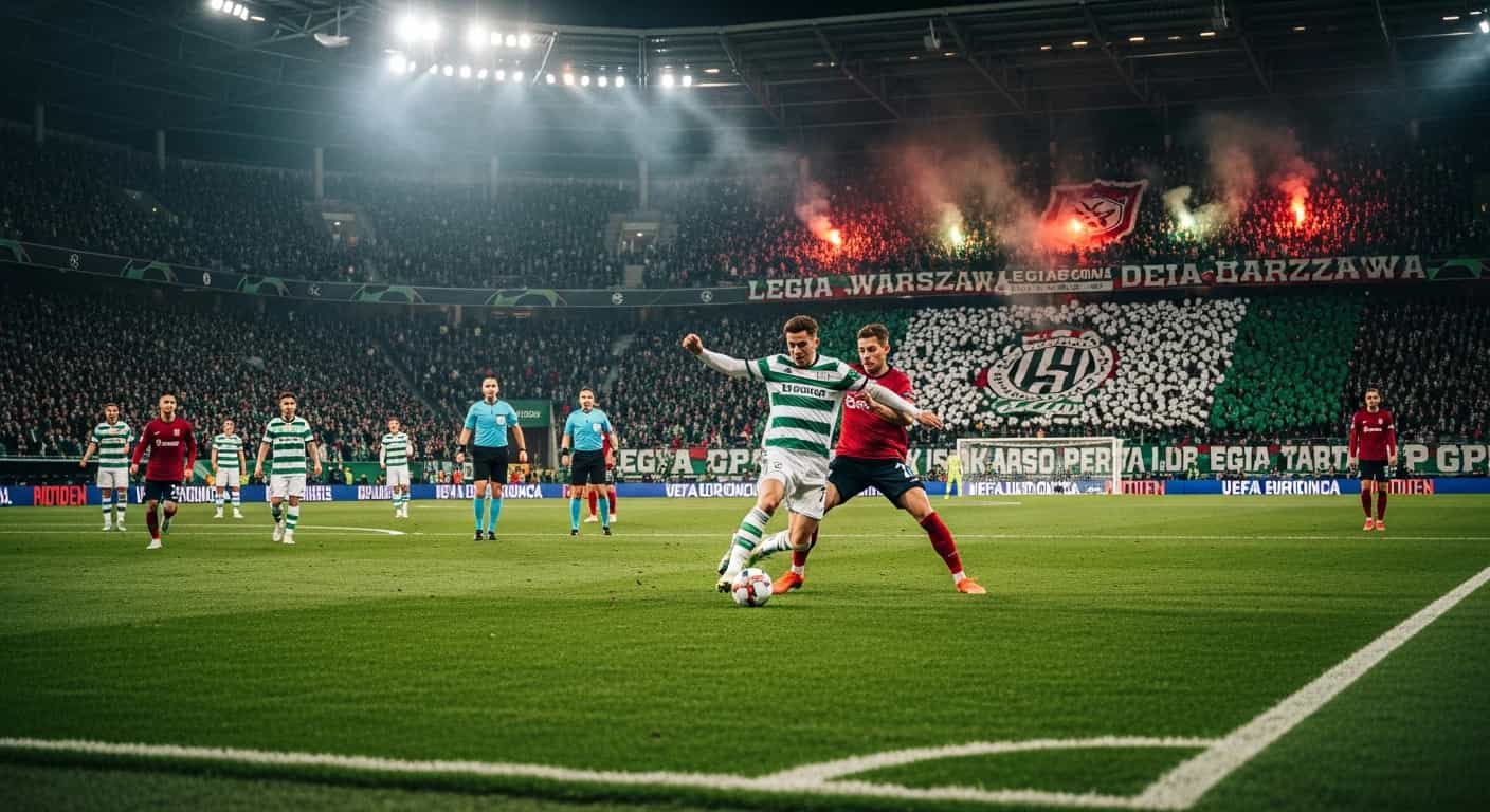 Legia Warszawa podejmuje Spartę Praga w kluczowym meczu Ligi Konferencji