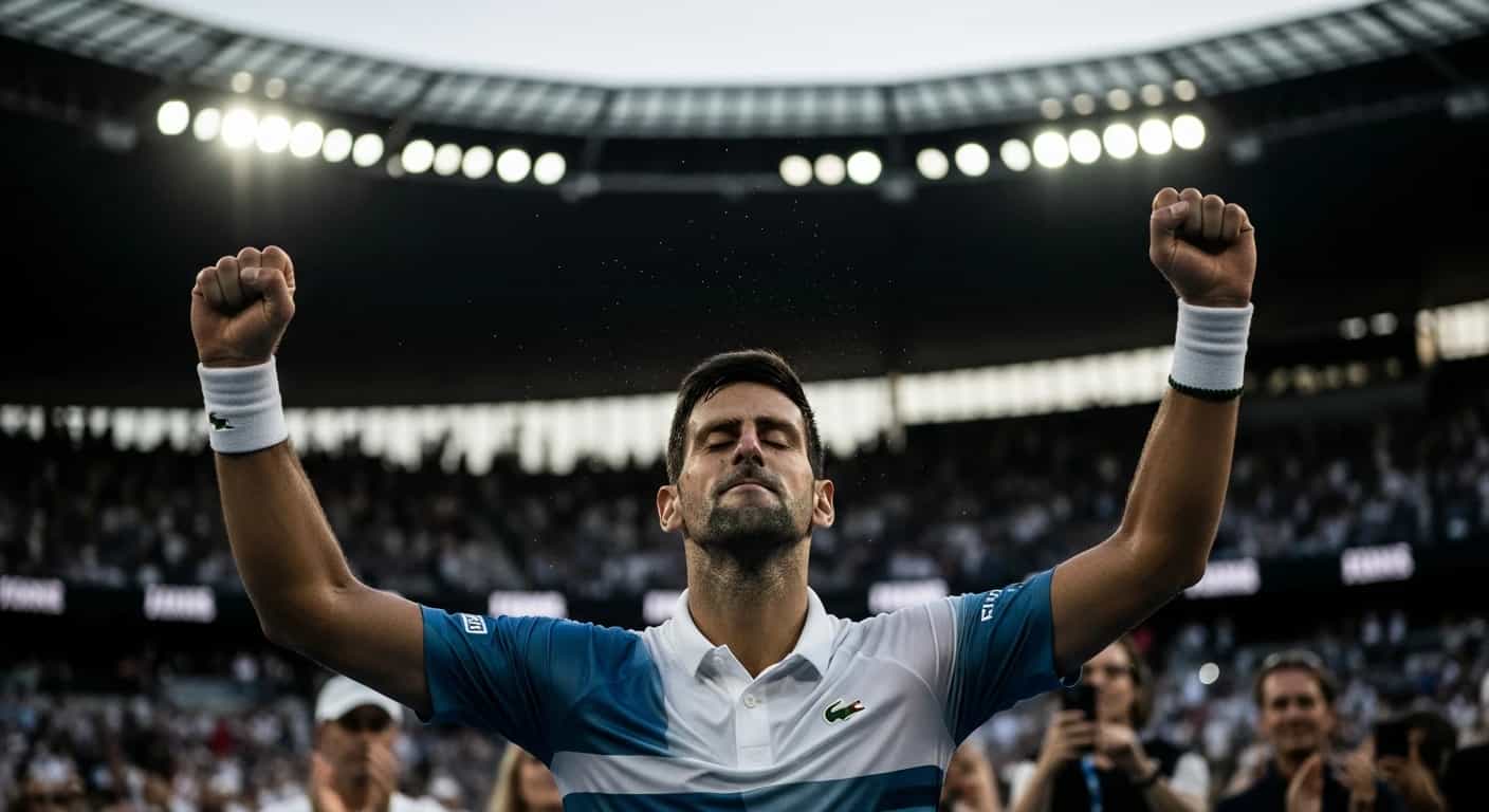 Djokovic osiąga historyczny kamień milowy - 100 zwycięstw w Australian Open