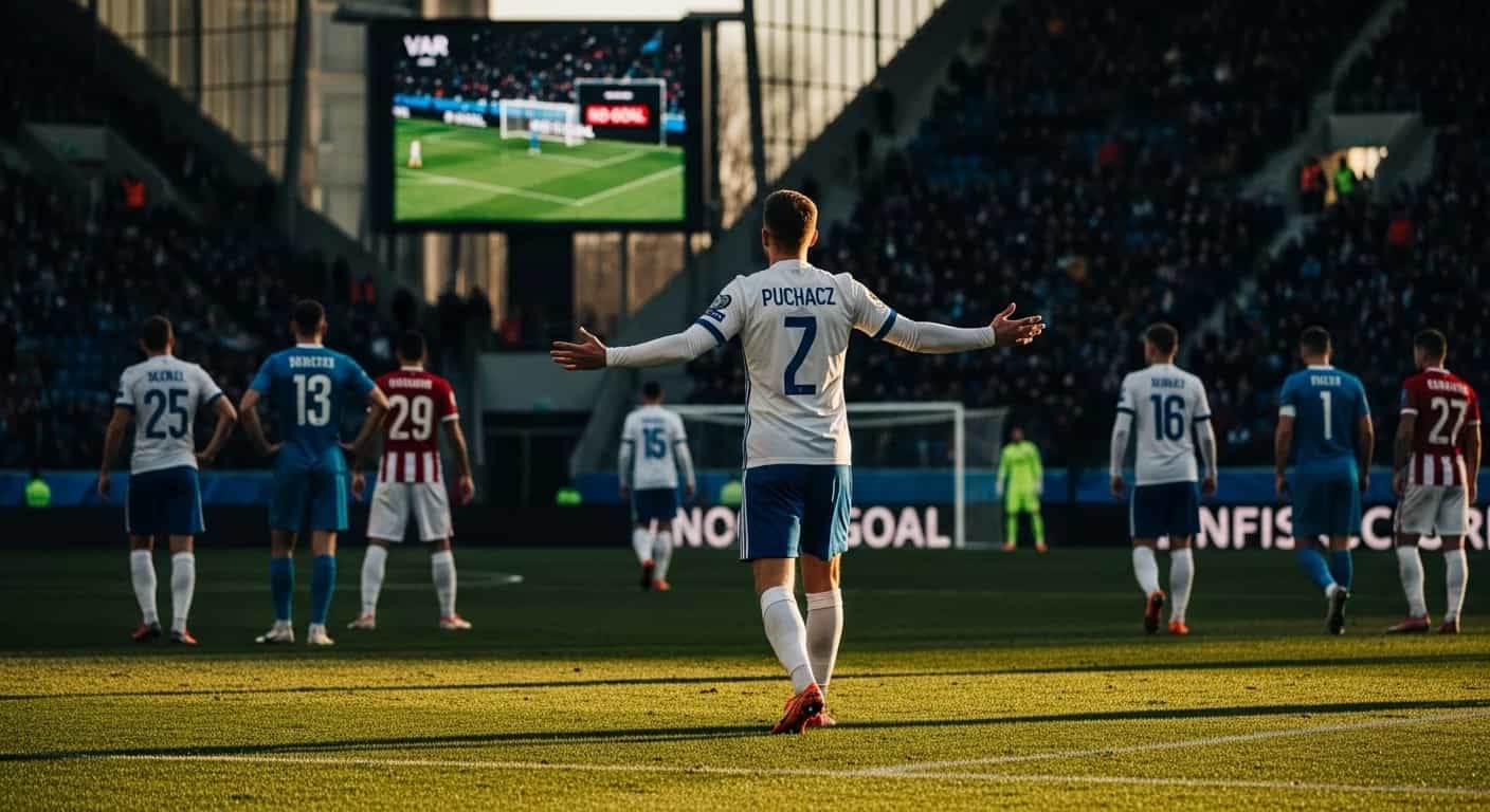 Tymoteusz Puchacz blisko pierwszej asysty w Azerbejdżanie - VAR udaremnił debiutancki sukces