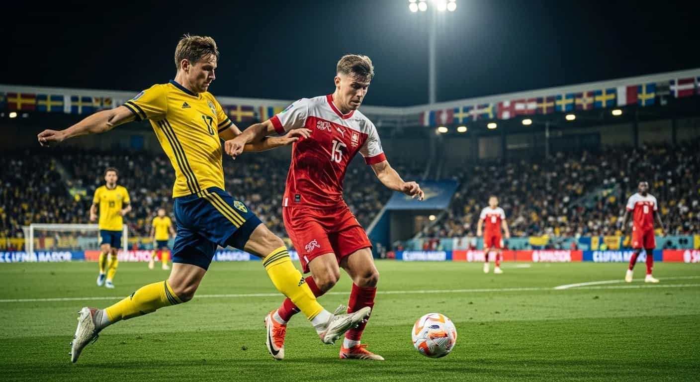 Szwecja kontra Szwajcaria w kluczowym meczu eliminacji MŚ 2026 - analiza i prognozy
