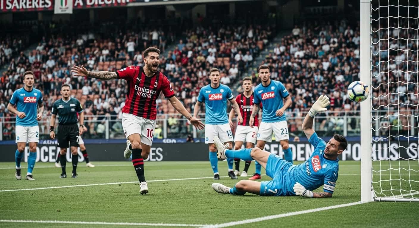Milan pokonuje Napoli 2-0 w hicie 5. kolejki Serie A