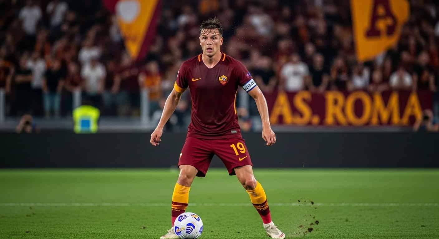 Jan Ziółkowski zadebiutował w AS Romie - pierwszy Polak w składzie od lat