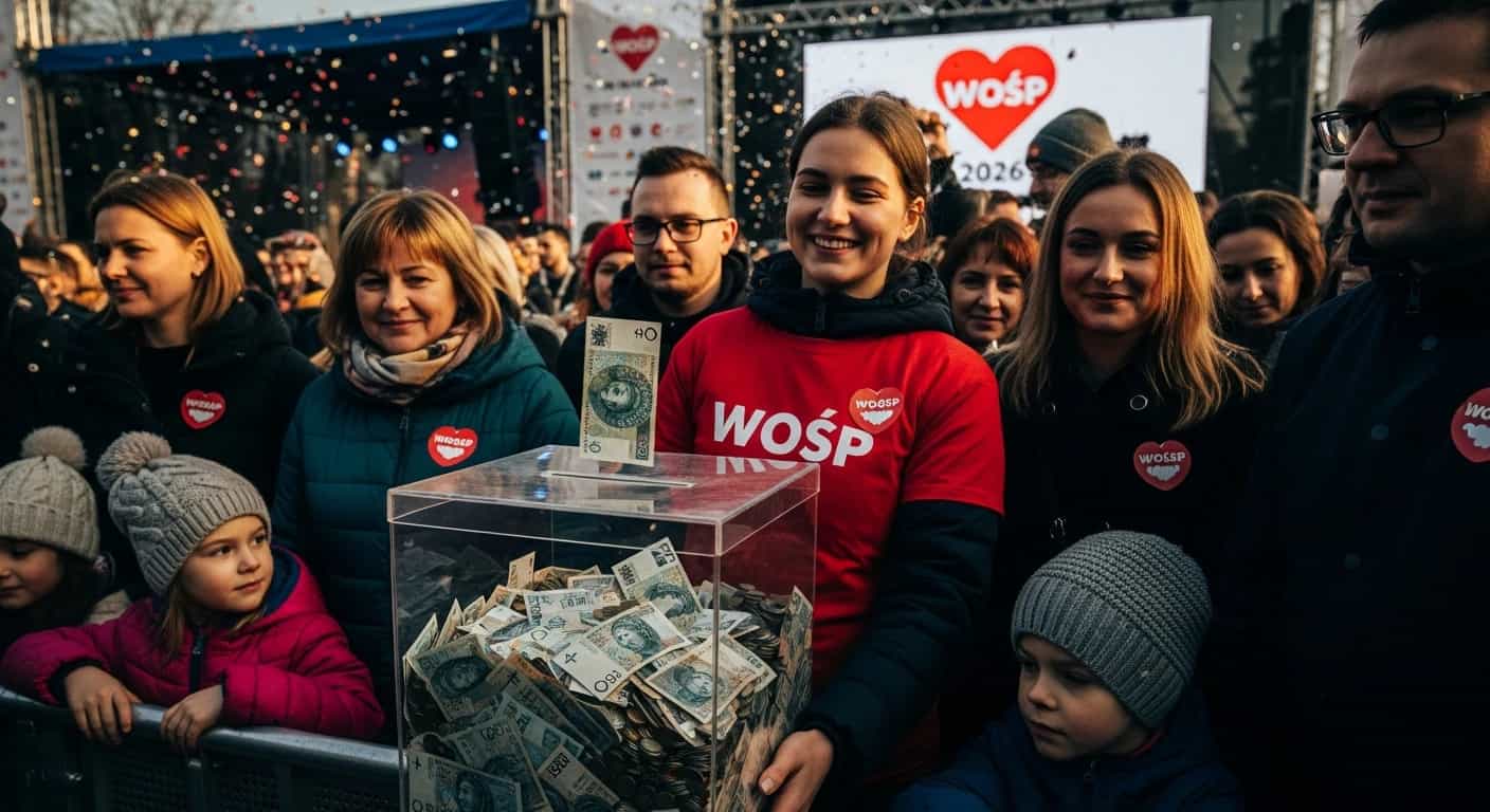 WOŚP 2026 zebrał ponad 183 miliony złotych na leczenie dzieci