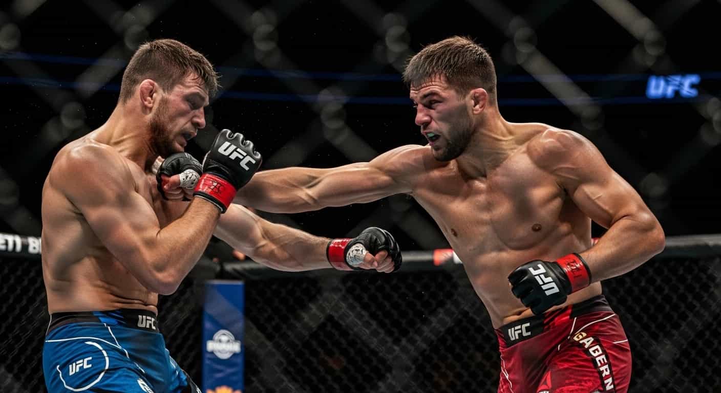 UFC 320: Jakub Wikłacz triumfuje w debiucie pokonując byłego mistrza Bellatora