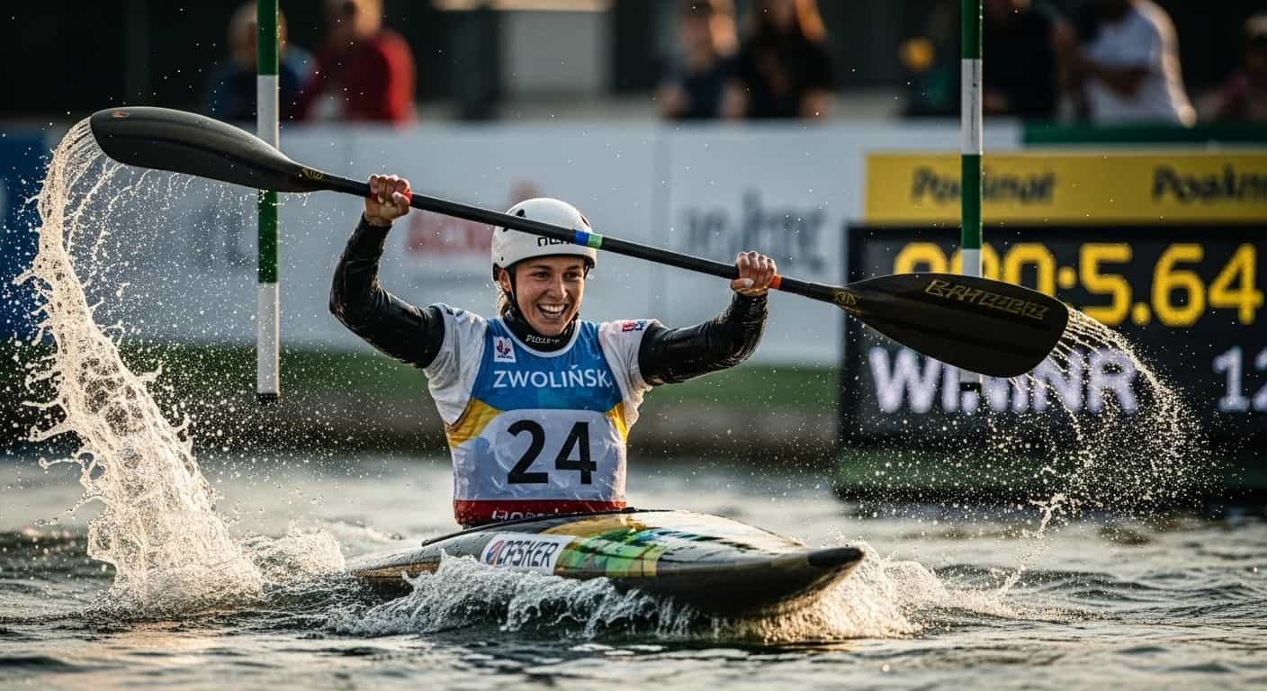 Klaudia Zwolińska pisze historię polskiego kajakarstwa - podwójne złoto mistrzostw świata