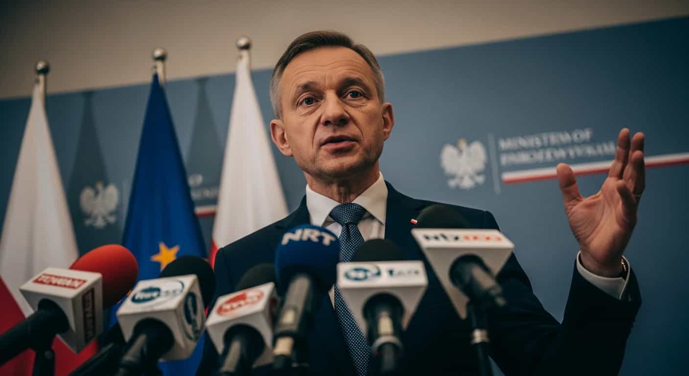 Sikorski ostro atakuje prezydenta Nawrockiego i krytykuje rosyjską dywersję