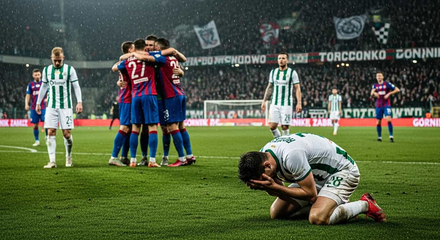 Lechia Gdańsk przegrywa z Górnikiem Zabrze w 1/8 finału Pucharu Polski