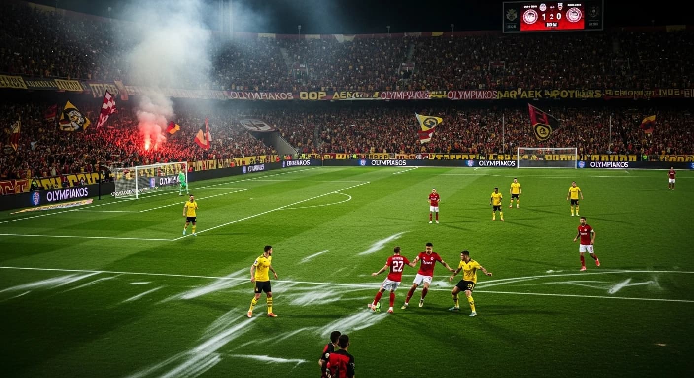 Derby Olympiakos - AEK: Kluczowa bitwa o supremację w greckiej lidze